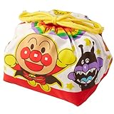 レック アンパンマン おべんとう袋 なまえスペース付 巾着袋 約幅15✕奥行13✕高さ16cm