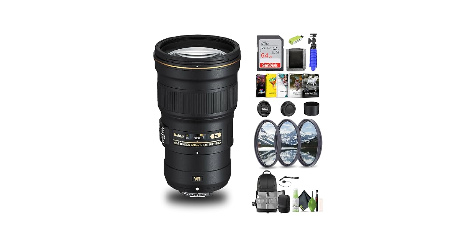 Amazon.com : Nikon AF-S NIKKOR 300mm f/4E PF ED VR Lens
