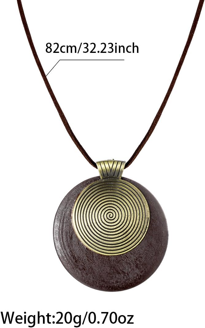 Open Teardrop Hollow Pendant Long Cord Necklace For Women Statement Minimalist Boho Chic Adjustable Two Colors Gold Color Silver Color - Image 3