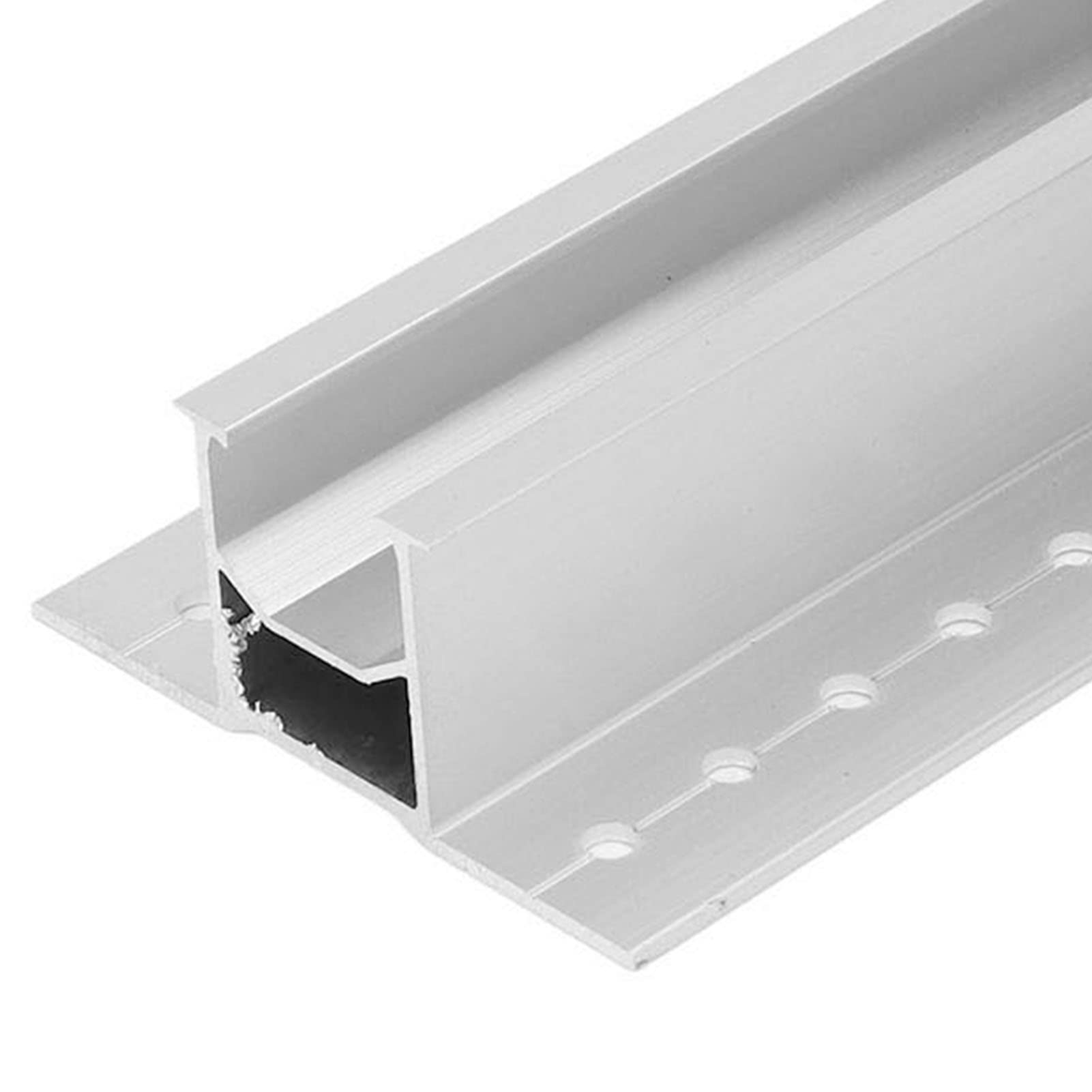 flexman 4 zestawy zestawów wsporników do paneli słonecznych, 300 mm zestaw wsporników do montażu paneli słonecznych na dachu ze stopu aluminium, do przyczep dachowych