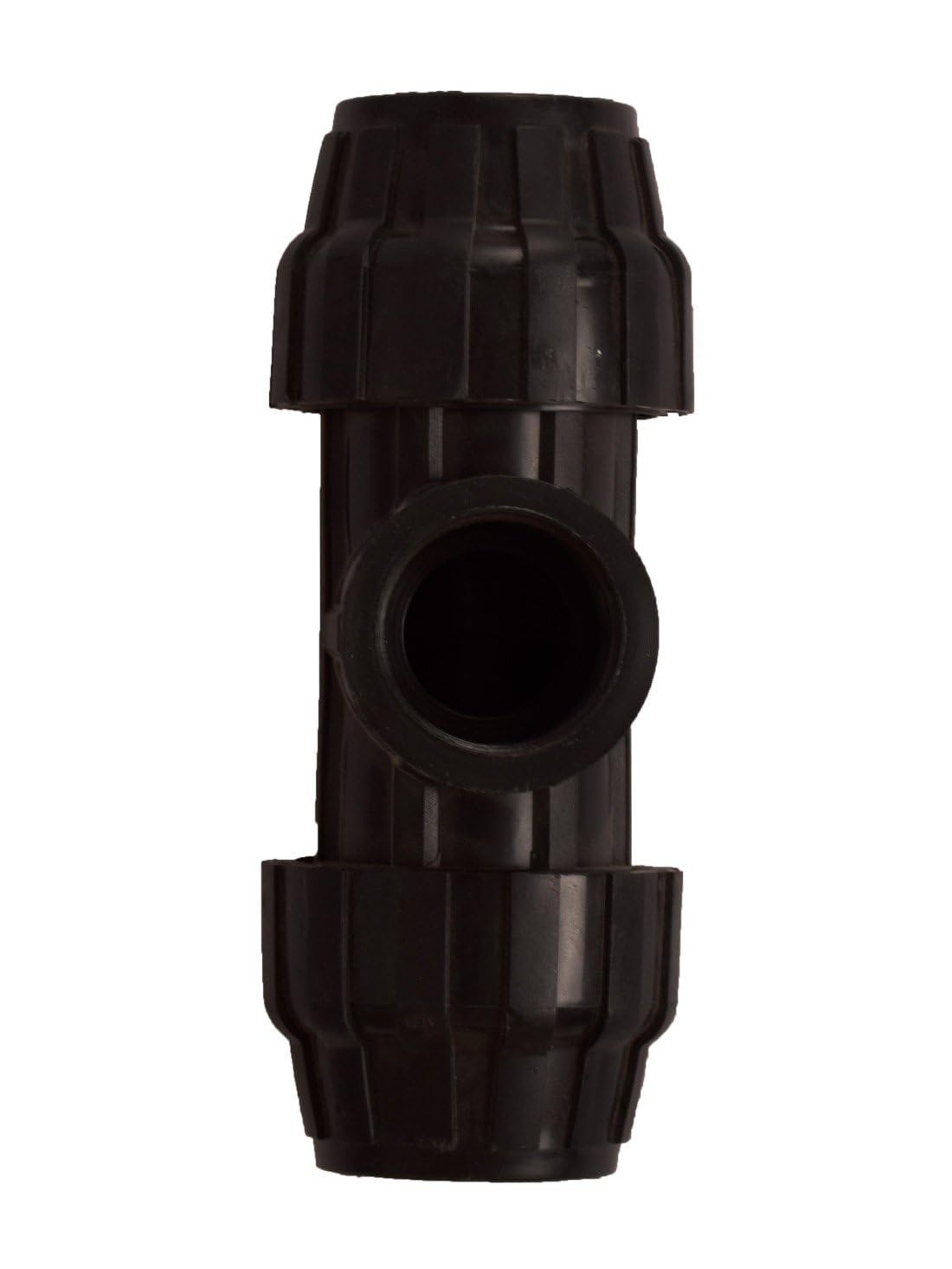 JARDIN202 - Te Rosca Hembra de Polietileno para Tubería de Riego por Goteo - Varias Medidas | 50mm x 1 1/2" (Pack 10 uds)