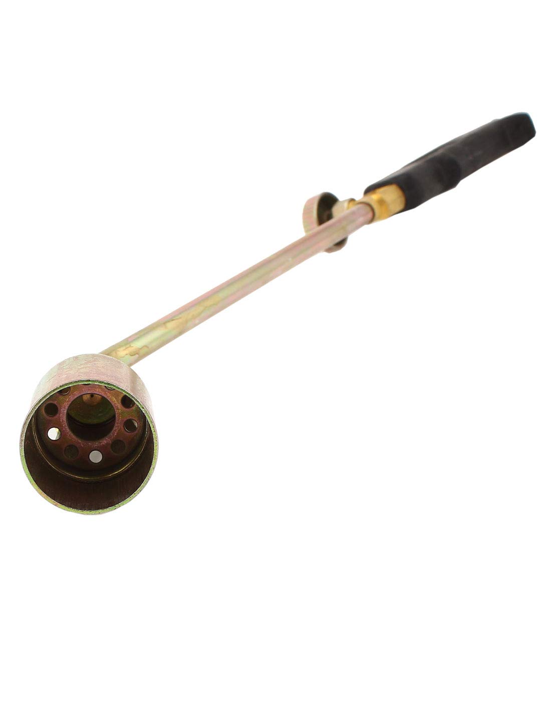 Aexit Black Plastic Non-Slip Handle Liquefied Gas Burner Piezo