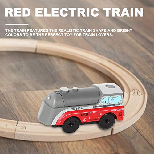 Foliner Holzeisenbahn Zug Aktualisiert Elektrische Hohe Geschwindigkeit Spielzeug Zug Kinder Lokomotive Kompatibel mit… – Bild 4