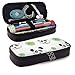 Produktbild Cartoon Panda Kopf Leder Bleistift Etui Tasche Reißverschluss Bleistift Etui Box Schulmaterial, große Kapazität Briefpapier Box