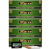 Zen Cigarette Tubes | Menthol | King Size | 5 Pack | 1000 Tubes | Includes American Rolling Scoop Card