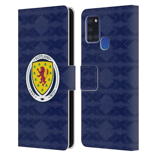 Étui Écosse Samsung A21s Head Case Designs Housse Portefeuille Cuir