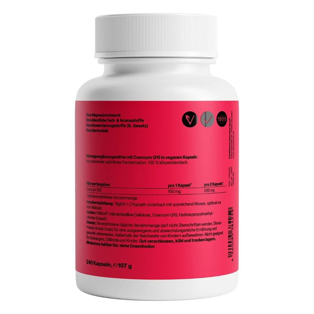 COENZYM Q10 100 mg Kapseln 240 St