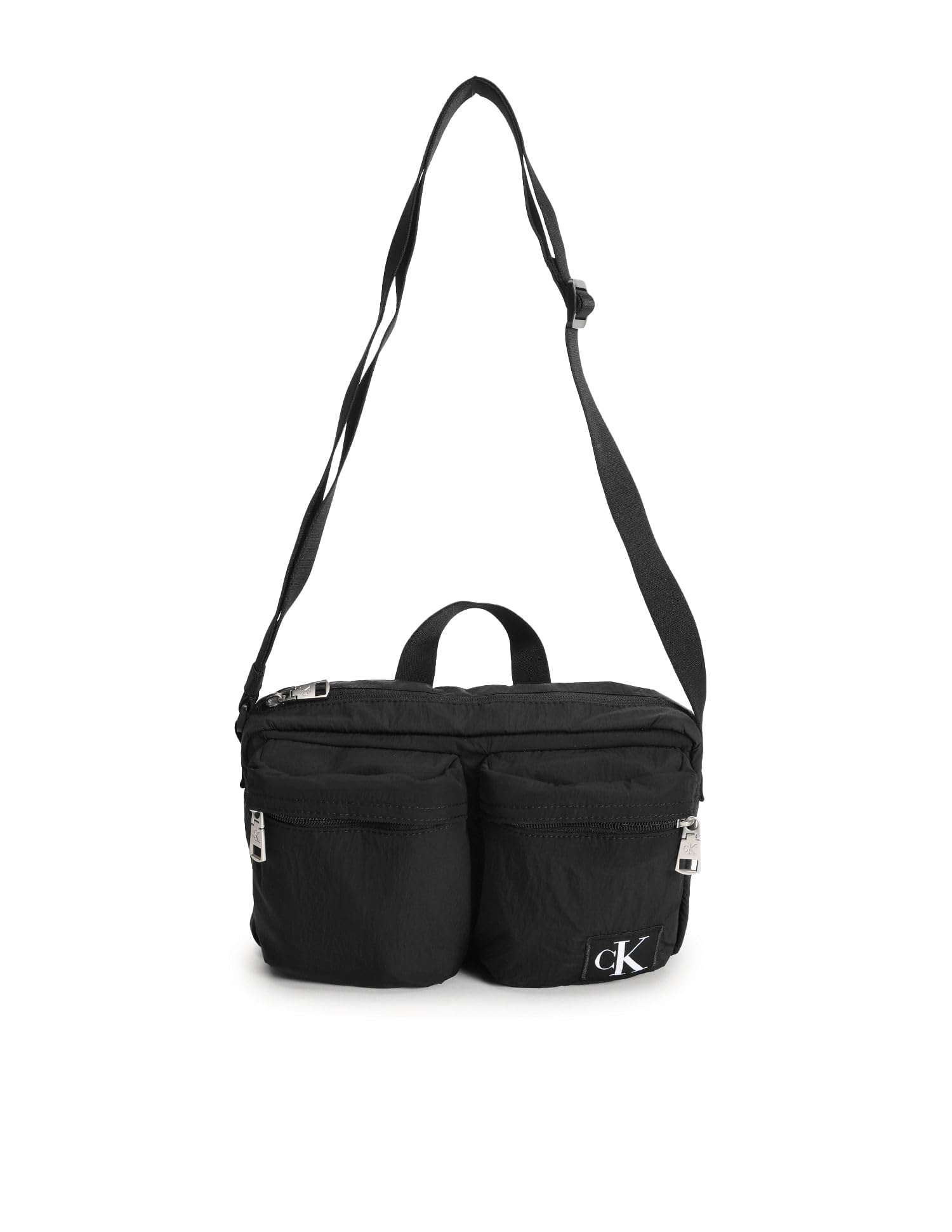 Calvin Klein bolso bandolera CkJ City Nylon Flight Camera Bag Black negro