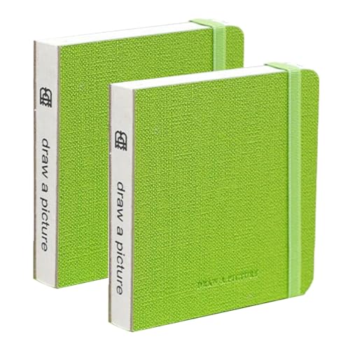 Carnet aquarelle BetterJonny 100% coton lot de 2 formats carrés pour croquis