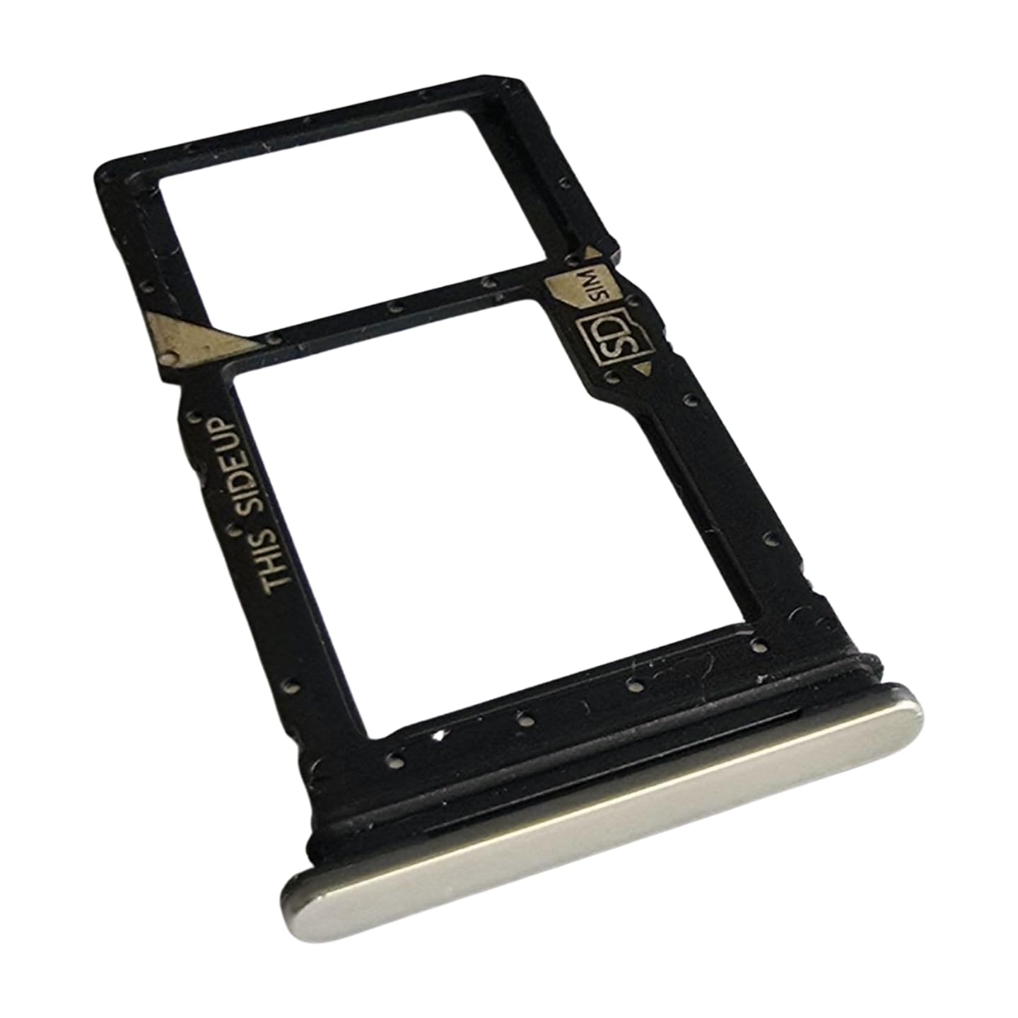 SIM Tray & MicroSD Card Holder Replacement For Motorola Moto G Stylus 5G 2024 XT2419 - Gold