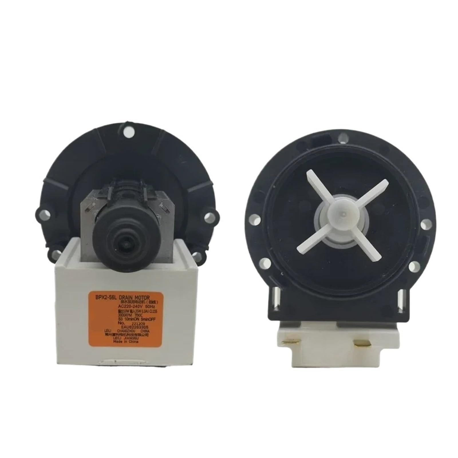 Udhbjebq One Color For Washing Machine Drain Pump Motor Bpx2-56L Ac220-240V 50Hz Eau62263305 Washer Drainage Parts