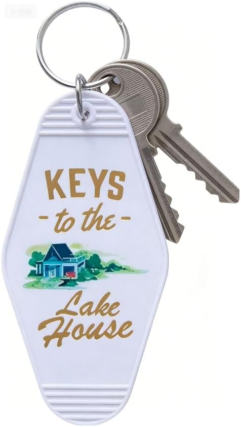 4pcs Keys To The Lake House Keychain Bulk, Funny Key Chain, Lake Accessories, New Home Gifts - Image 4