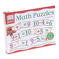 DK Toys & Games: Math Puzzles 0789454718 Book Cover