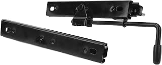 Two Seater Seat,Go Kart Tracks,Seat Slide Rails,2PCS Seat Slider Track Strong Strength Adjustable Seat Sliding Fit For Kart Four Wheel Off Road UTV