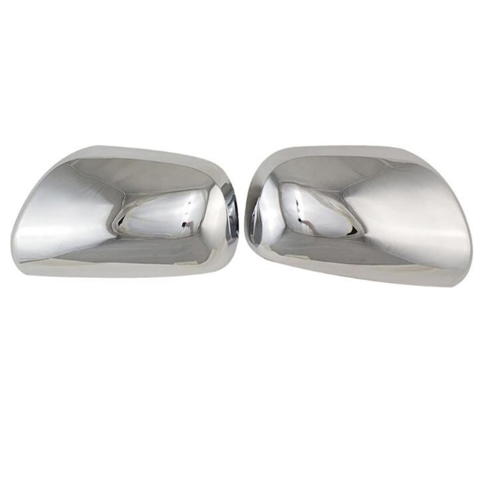 KJWPYNFFor Toyota Prius 2003-2008, Chrome ABS Rearview Rear View Mirror Cover Trim Car Accessories