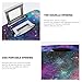 JBYJBX Colorful Galaxy Print Suitcase Cover Luggage Protector Washable Elastic Fashionable Travel Gear Cover