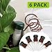 Self-Watering Stakes Automatic Plant Drip Irrigation Vacation Garden Watering System Devices 6 Packs (6 pcs)