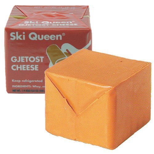 Ski Queen, Gjetost Cheese, 8.8 Ounce Ski Queen, Gjetost Cheese, 8.8 Ounce