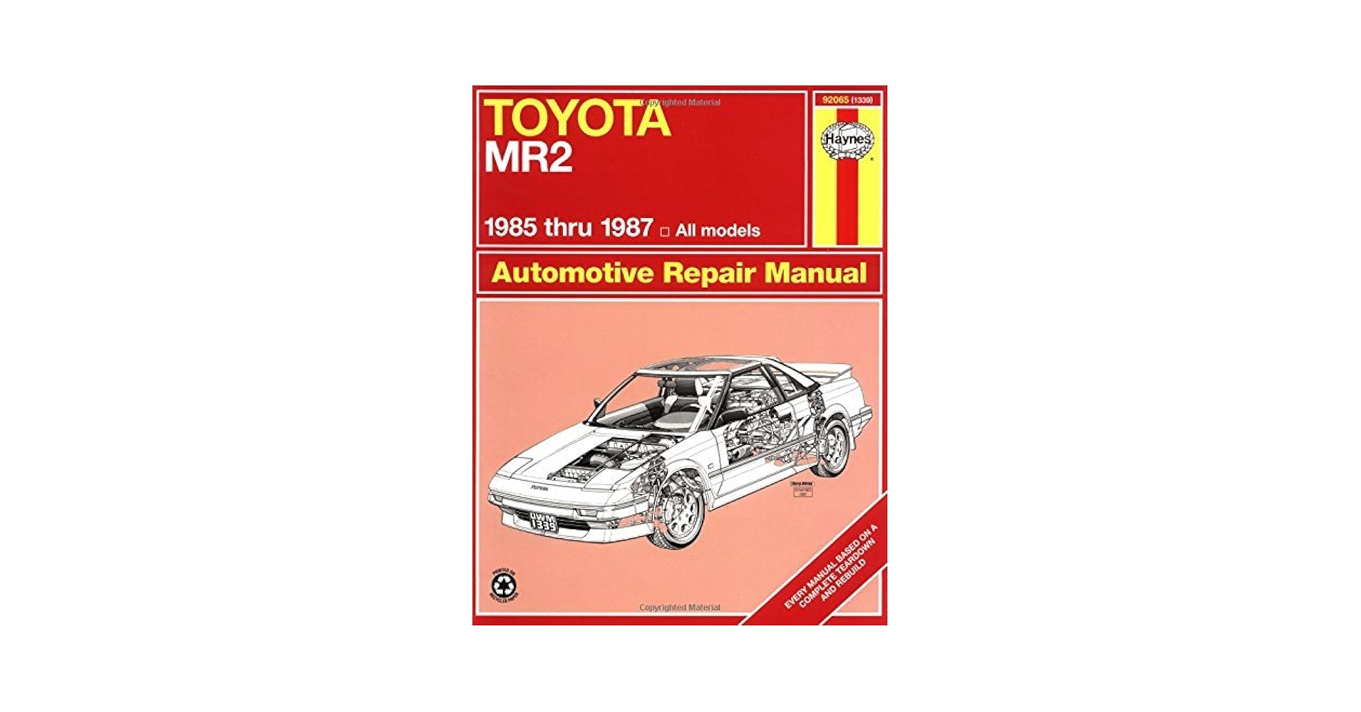 トヨタMR-2 修理書➕追補版　AW-10,11系　1986年8月 Yahoo!オークション - トヨタ MR2 AW10/AW11系 修理書/追補版 E