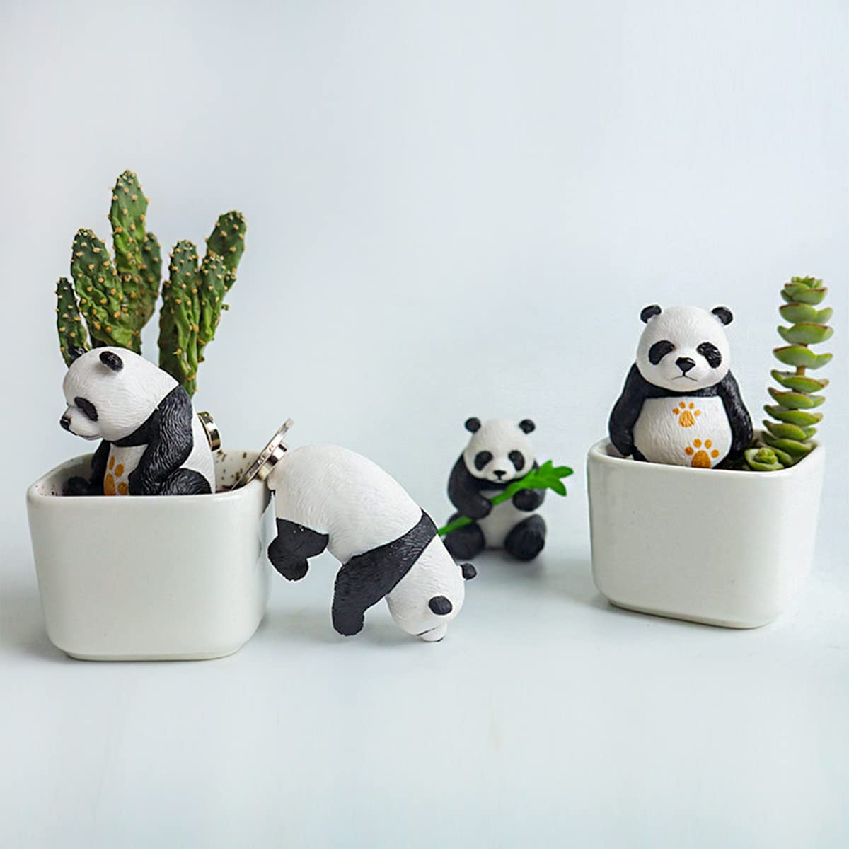 パンダちゃん② 冷蔵庫マグネット オーナメント パンダちゃん② 冷蔵庫マグネット オーナメント