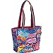 Laurel Burch Cats with Butterflies Medium Canvas Tote Bag