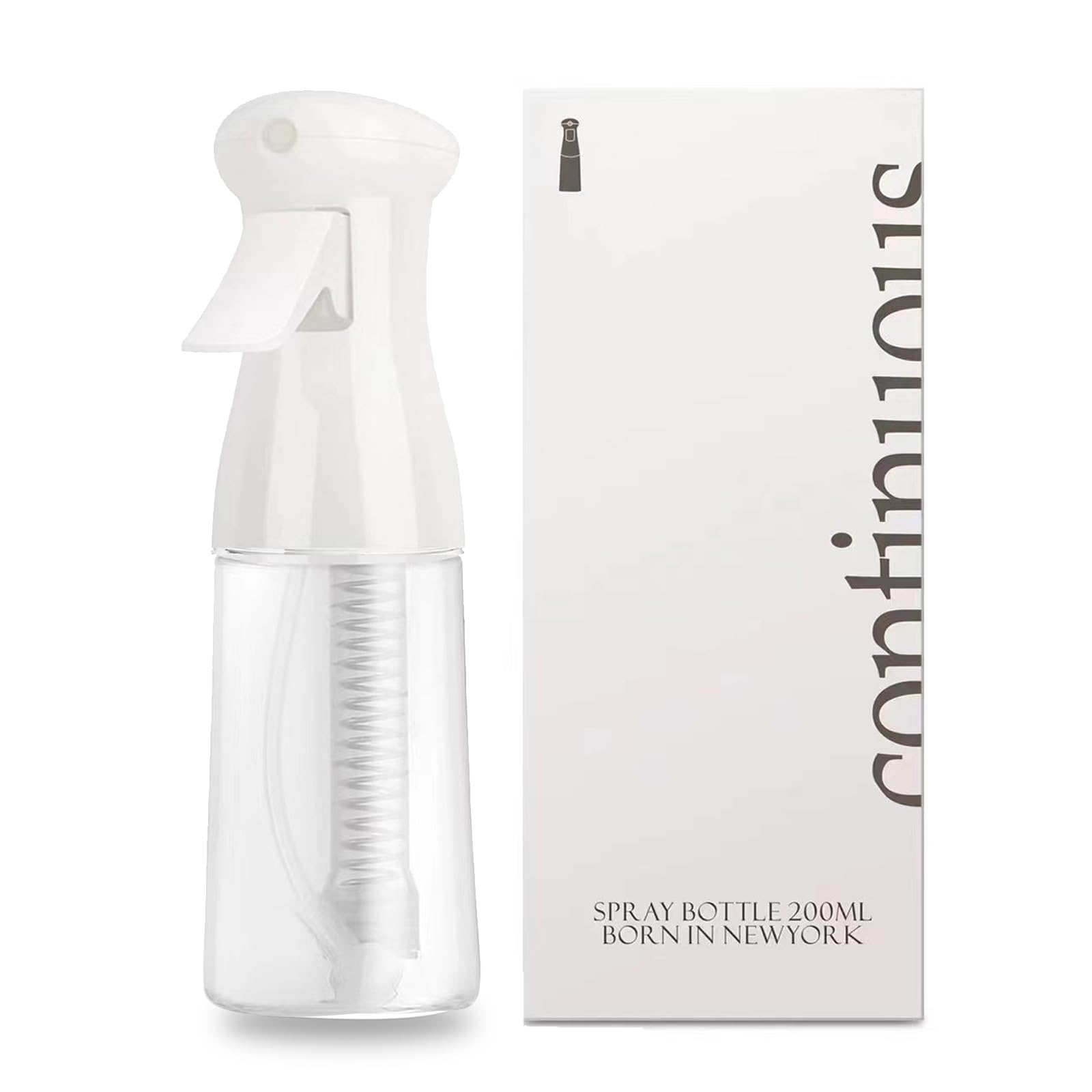 Shu mizara Hair Spray Bottle,Continuous Water Mister Empty Spray for Hairstyling, Cleaning, Plants, Misting and Skin Care