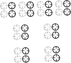 HOMSFOU Tripé Para Fogão A Gás 32 Peças Redutor De Anel De Gás Ferro Fundido Suporte Para Panela De Café Fogão A Gás Trivet Grelha De Metal Fogão A Gás Suporte Para Fogão A Gás