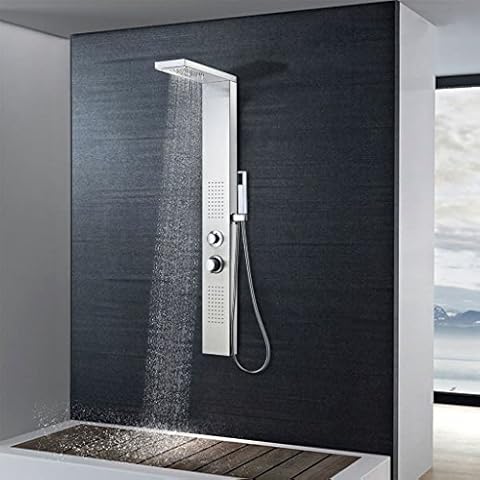 vidaXL Stainless Steel Shower Panel System Cover