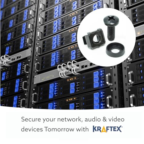 Image of Kraftex - M6 Nut Set - Cage - 50 PK (Hex Nut Set - Steel - 6mm - Mechanical Repairs)