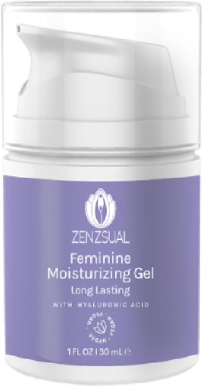 ZENZSUAL Vaginal Moisturizer Gel – Water-Based, pH Balanced with Hyaluronic Acid – Hydrating Feminine Gel for Intimate Dryness and Daily Comfort – Menopause & Postpartum Support – 1 Fl Oz (30 mL)
