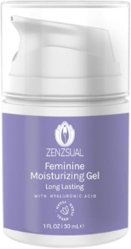 ZENZSUAL Gel hidratante vaginal A base de agua, pH equilibrado con ácido hialurónico Gel femenino hidratante para sequedad íntima y comodidad