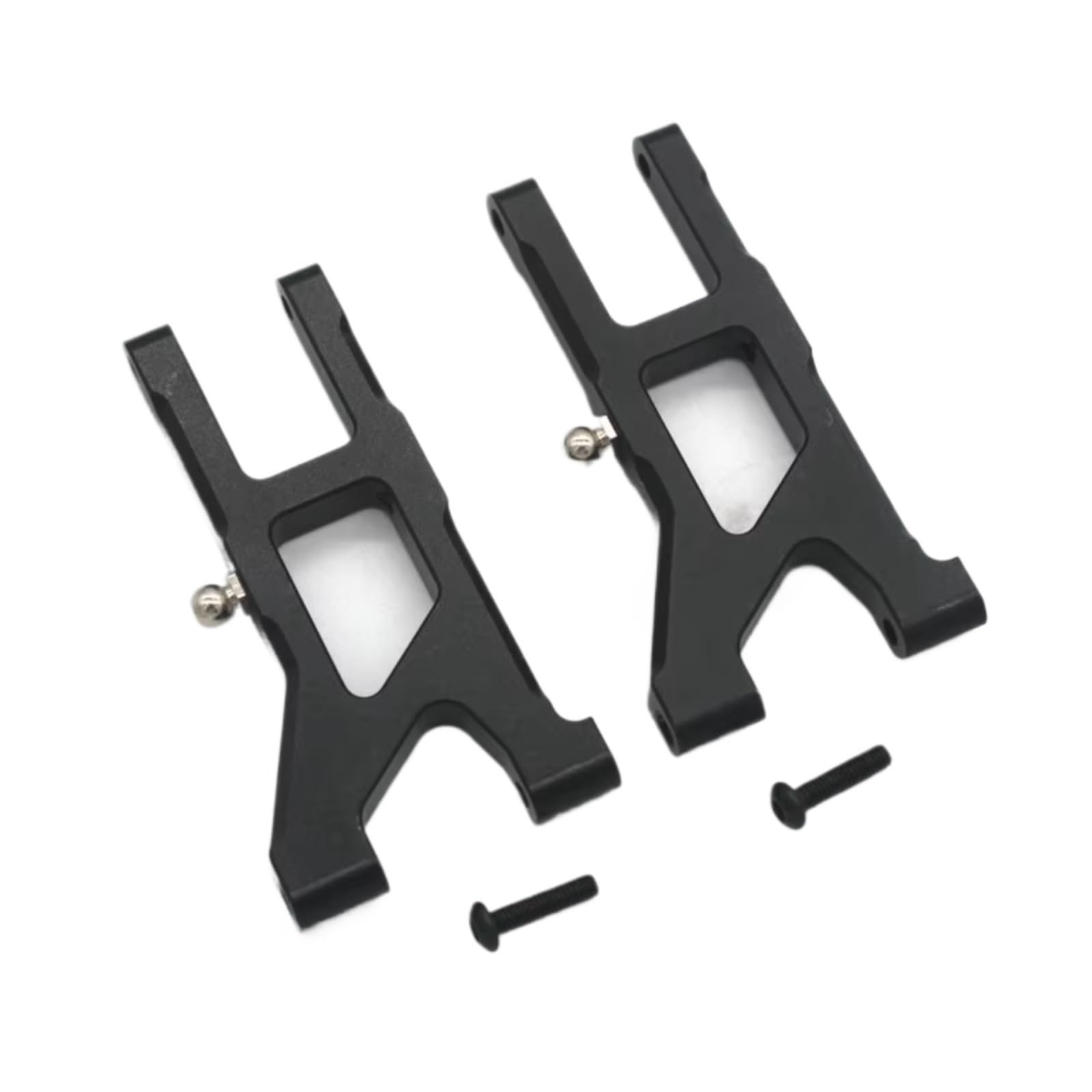 Rc Repairs Parts For HNR For Dodge H9802 Werewolf H9803 E30 1/10 Remote Control Flat Sports Car Metal Front Lower Arm Parts(Black)