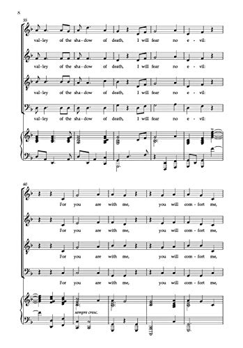 The Lord Is My Shepherd (Psalm 23): Satb, Choral Octavo (Faber Edition: Choral Signature Series) #TOP3