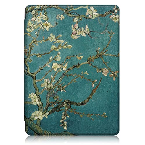 ProElite Slim Smart Flip case Cover for Amazon Kindle Paperwhite 11th Generation 6.8 inch 2021, Flowers (Fits Signature Edition Also) - Image 2
