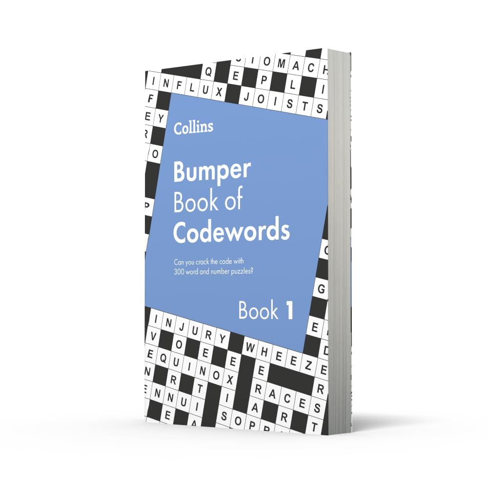 Collins Bumper Book of Codewords Book 1: 300 crossword and number puzzles