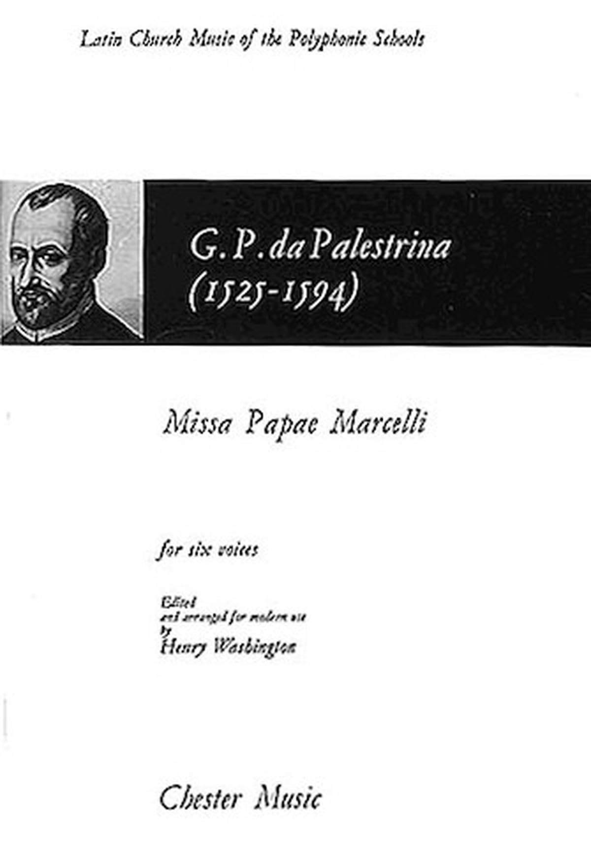 Missa Papae Marcelli by  Palestrina, Henry Washington - 9780711918498
