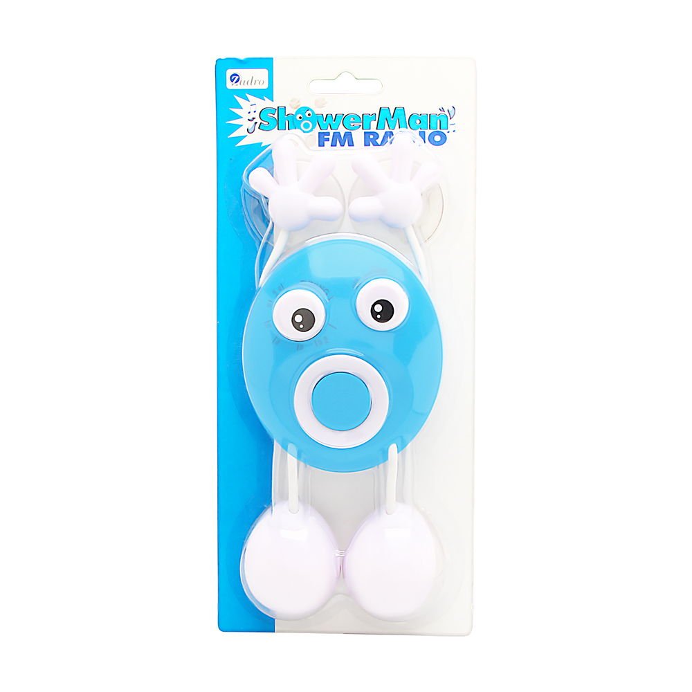 Zadro Showerman FM Shower Radio, Blue Electronics