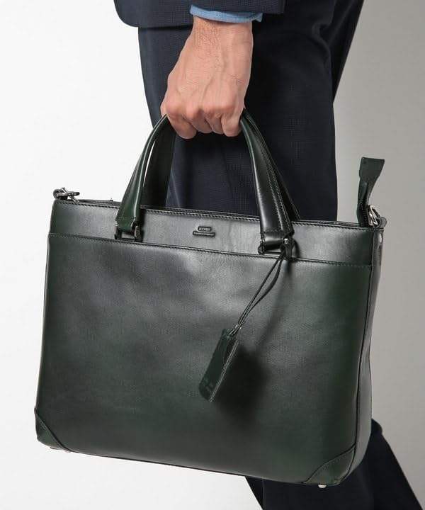 [メンズビギ] SEEKER/シーカー 別注ムラレザー2WAYブリーフケース