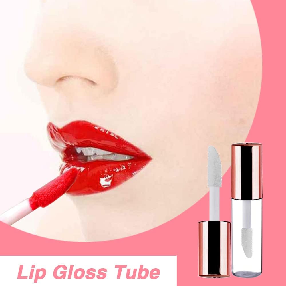 ORIX Mini Lip Gloss Tubes with Wand 1.2ml Empty Lip Gloss Containers