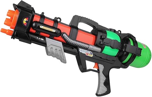 Pistolas de agua para niños y adultos con 1500 CC de alta capacidad de 40 pies de largo alcance de tiro de agua de tiro pistolas de chorro de agua
