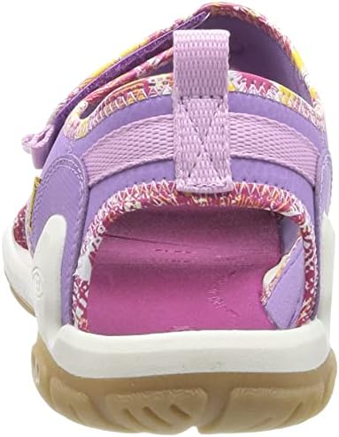 KEEN Kids Knotch Creek Open Toe Sandals, English Lavender/Festival Fuchsia, 6 US Unisex Toddler | Image 2