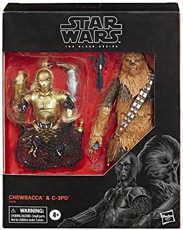 STAR WARS The Black Series Chewbacca & C-3PO Toys 6" Scale The Empire Strikes Back Collectible Figures (Amazon Exclusive)