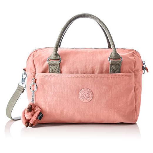Kipling Beonica, Borsa Con Maniglia Donna, Rosa (10V Blush Pink C), 36x24x16.5 cm (B X H X T)