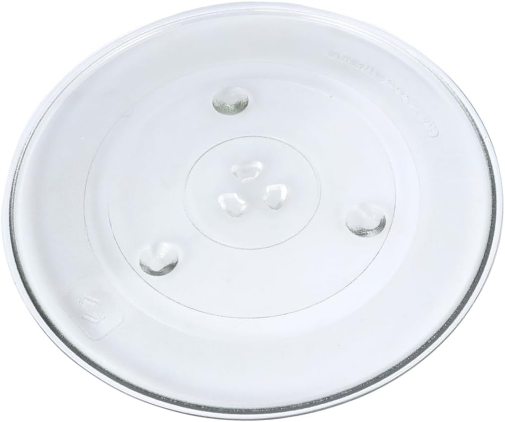 Microwave Glass Plate Turntable Plate Oven Accessory Replacement for Microwaves Easy to Clean