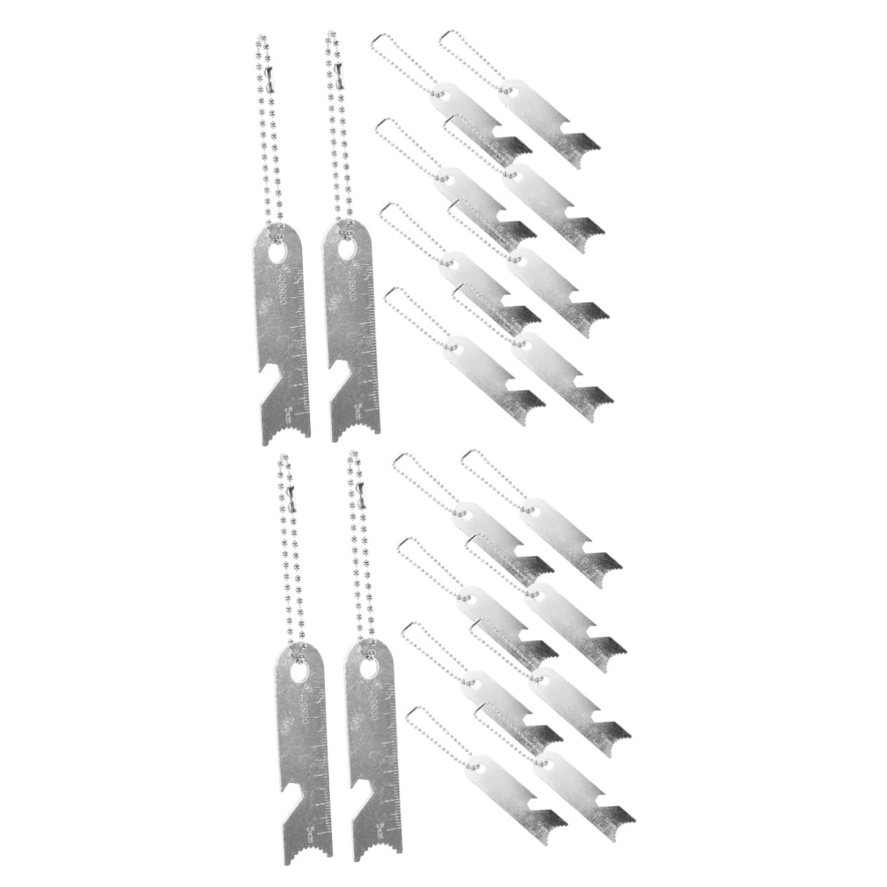 BESPORTBLE 20pcs Scrapers for Emergency Survival Versatile Camping Fire Starting Rods Weather Resistant Essential Outdoor Gear for Camping Hiking