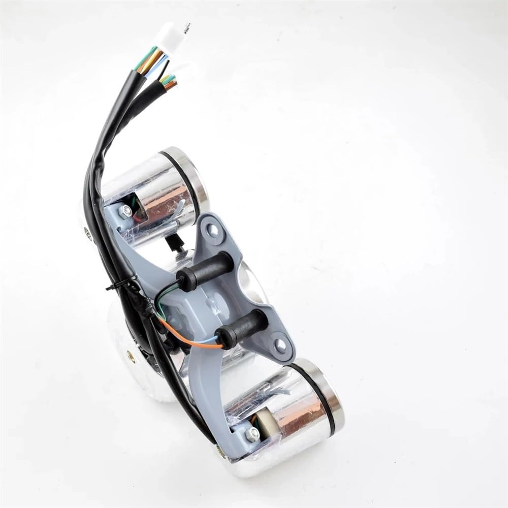 Odómetro Digital Odómetro De Velocidad Mecánico para Motocicleta, Luz Indicadora De Combinación Retro Y De Engranajes para QS150 QS150-B