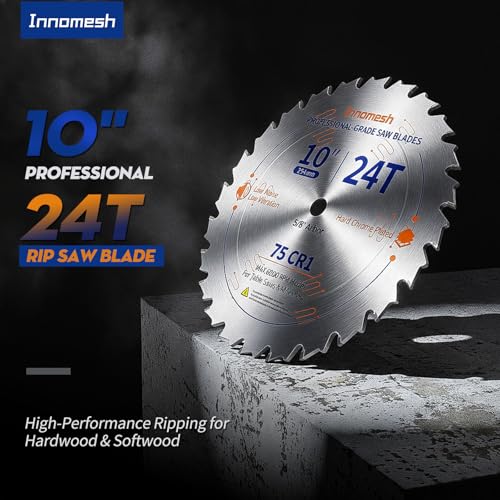 Innomesh 10 Inch 24-Tooth Rip Blade