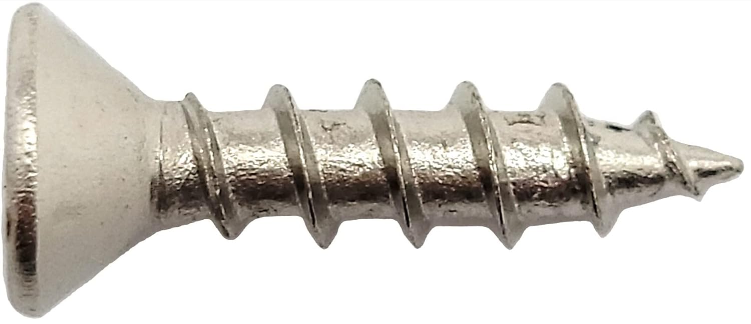 MPJ Flat Head Phillips Deep Thread Wood Screws (50, 6x5/8 FH Nick)