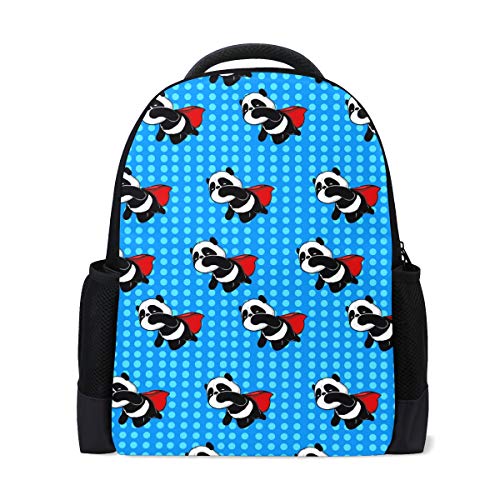 School Laptop Backpack Superman Animal Bear Dot School Bags College Bookbag Shoulder Bag