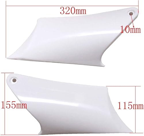 Miniatura 2 de Kit completo de guardabarros de carenado de plástico para Apollo Orion 110cc 125cc 150cc 200cc 250cc Pit Dirt Bike Motocross motocicleta (rojo y